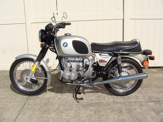 4962215 '76 R90-6, Silver 002 4962215 ’75 R90/6, Silver. 24 Ltr. Fuel Tank. 10 K Service, plus complete end to end Mechanical Rehab. Under 37,000 Miles.