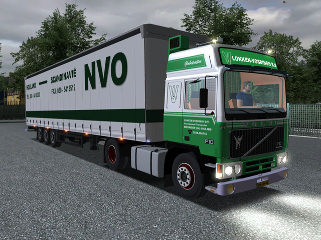 gts Volvo F10 + Schmitz Cargobull LOKKEN-VOSDINGH  GTS COMBO'S