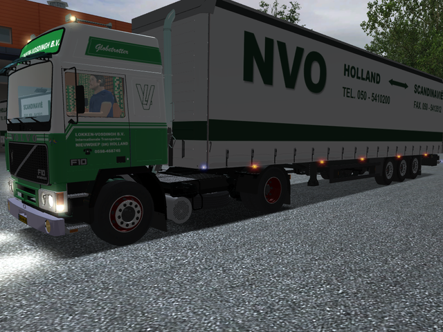 gts Volvo F10 + Schmitz Cargobull LOKKEN-VOSDINGH  GTS COMBO'S