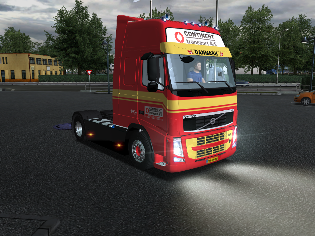 gts Volvo Fh16 440 + Krone cooliner Continent Tran - GTS COMBO'S