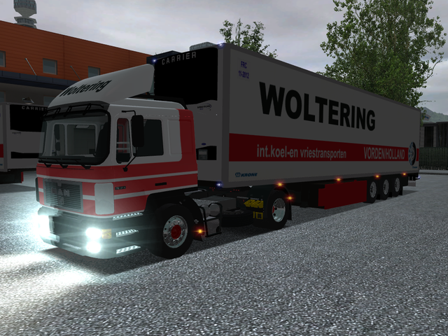 gts Man F2000 + Krone cooliner Woltering Vorden ve GTS COMBO'S