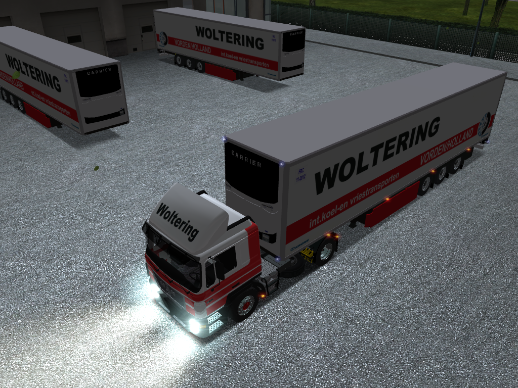 gts Man F2000 + Krone cooliner Woltering Vorden ve - GTS COMBO'S