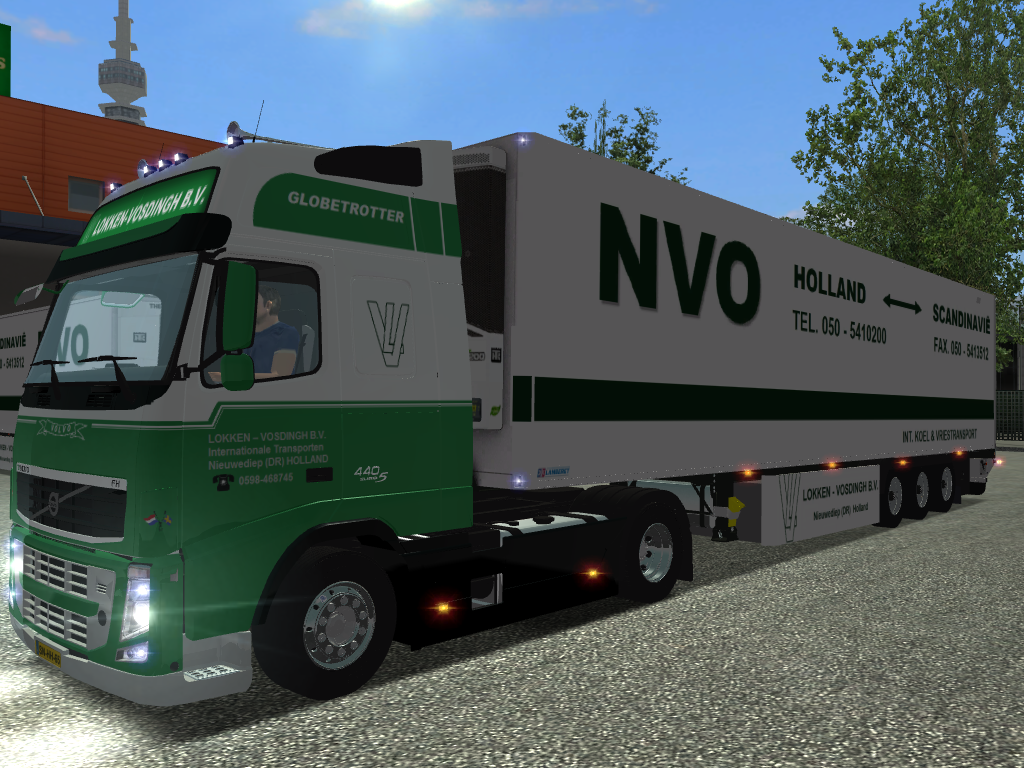 gts Volvo Fh 440 + Lamberet SR2 LOKKEN-VOSDINGH B - GTS COMBO'S