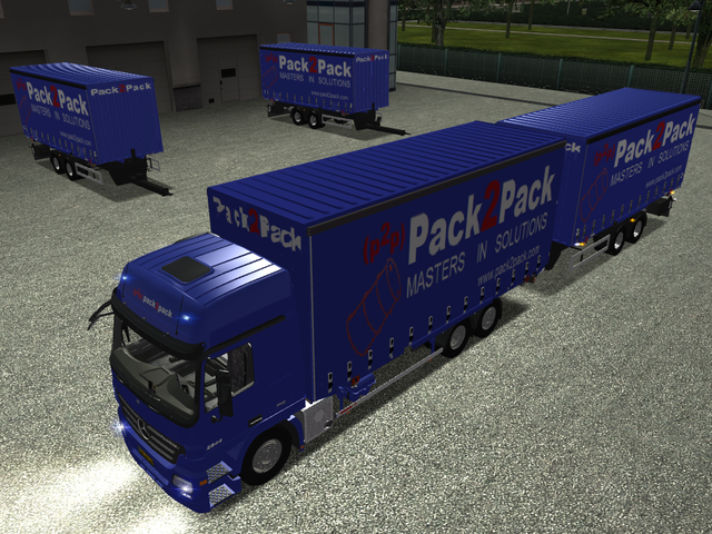 gts Mercedes Actros BDF + Tandem PACK2PACK verv da GTS COMBO'S