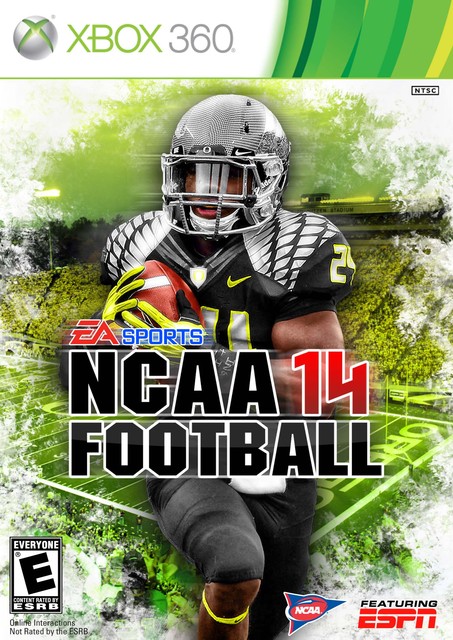 Kenyon Barner NCAA Covers