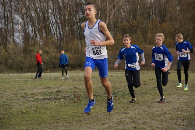 DSC09440 Kruiningergors Cross Jeugd 01 dec 2013