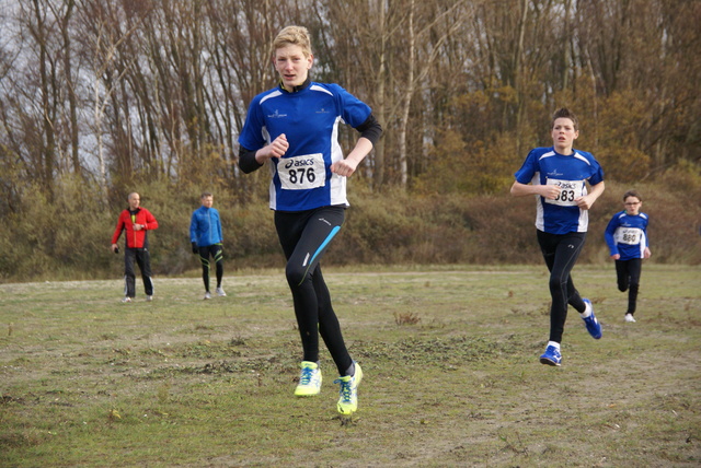 DSC09442 Kruiningergors Cross Jeugd 01 dec 2013