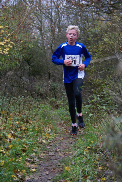 DSC09470 Kruiningergors Cross Jeugd 01 dec 2013