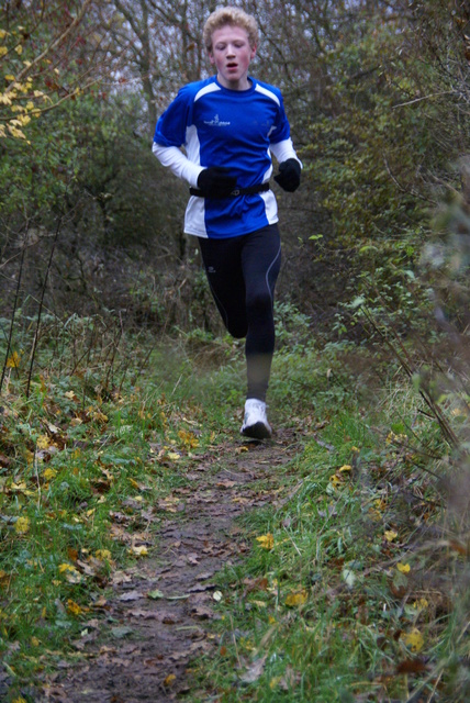 DSC09471 Kruiningergors Cross Jeugd 01 dec 2013