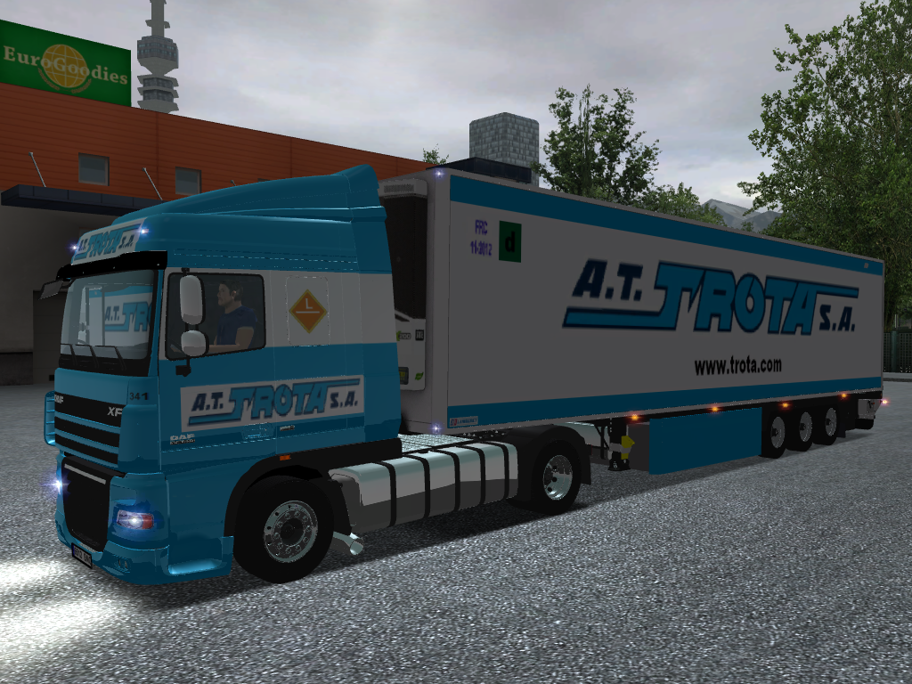 gts Daf XF 105 + Lamberet Futura SR2 TROTA SA (E)  - GTS COMBO'S