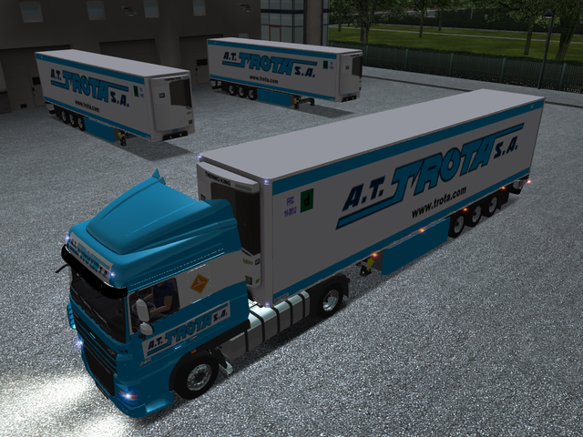 gts Daf XF 105 + Lamberet Futura SR2 TROTA SA (E)  GTS COMBO'S