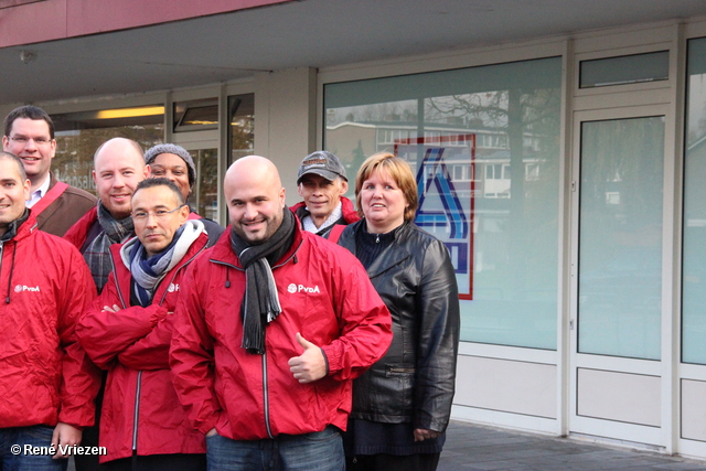 R.Th.B.Vriezen 2013 11 30 8583 PvdA Arnhem Canvassen Presikhaaf 3 Arnhem zaterdag 30 november 2013