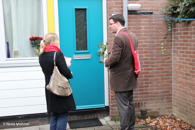 R.Th.B.Vriezen 2013 11 30 8625 PvdA Arnhem Canvassen Presikhaaf 3 Arnhem zaterdag 30 november 2013