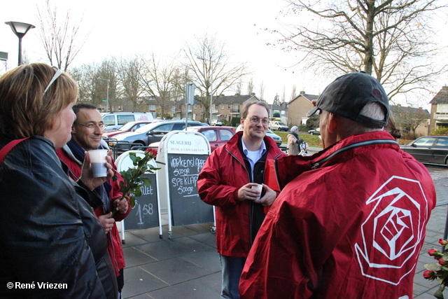 R.Th.B.Vriezen 2013 11 30 8673 PvdA Arnhem Canvassen Presikhaaf 3 Arnhem zaterdag 30 november 2013