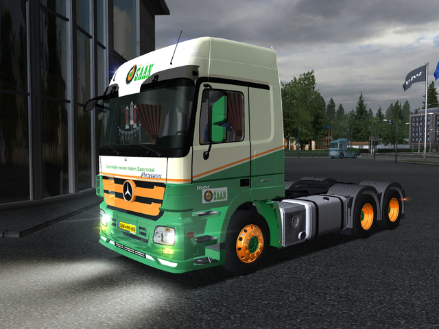 gts Mercedes Actros 1844 6x4 MP3 + Krone 4 asser j GTS COMBO'S
