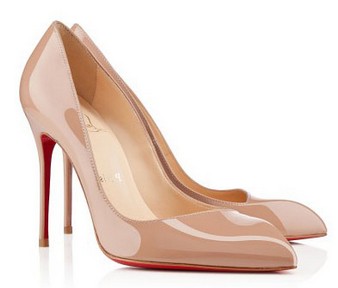 Christian Louboutin Corneille 100mm Patent Leather red bottom heels
