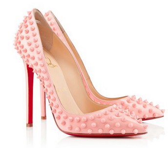 Christian Louboutin Pigalle Spikes 120mm Patent Le red bottom heels