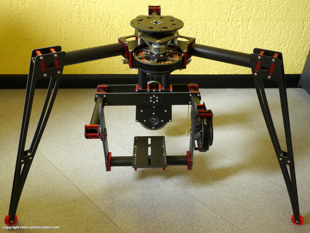 RED mount / Gimbal - Flexacopter RED mount