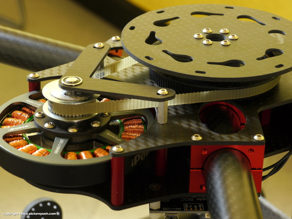 RED mount / Gimbal - Flexacopter RED mount