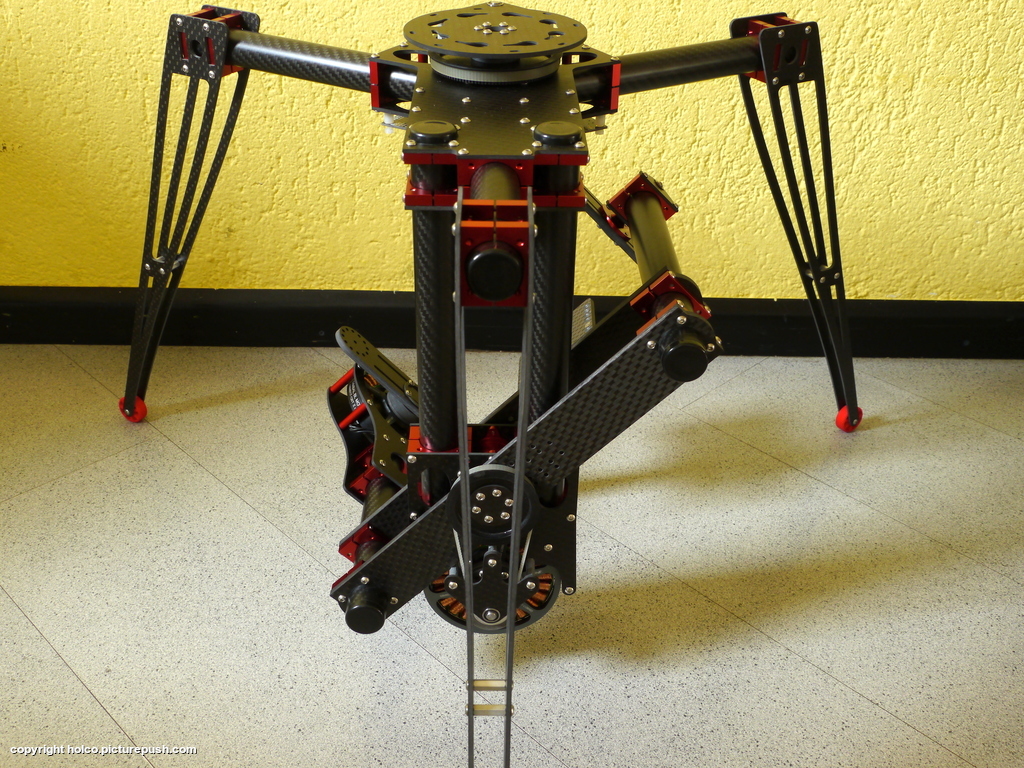 RED mount / Gimbal - Flexacopter RED mount