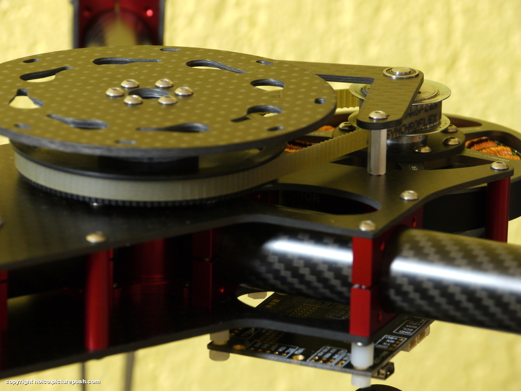 RED mount / Gimbal - Flexacopter RED mount