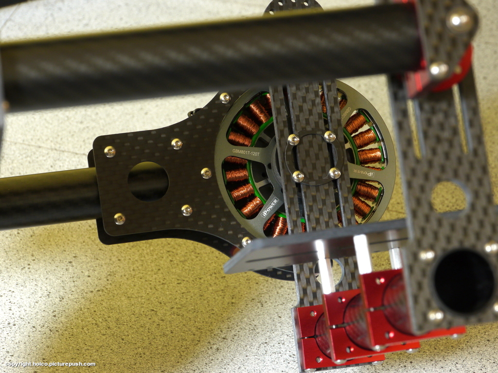 RED mount / Gimbal - Flexacopter RED mount