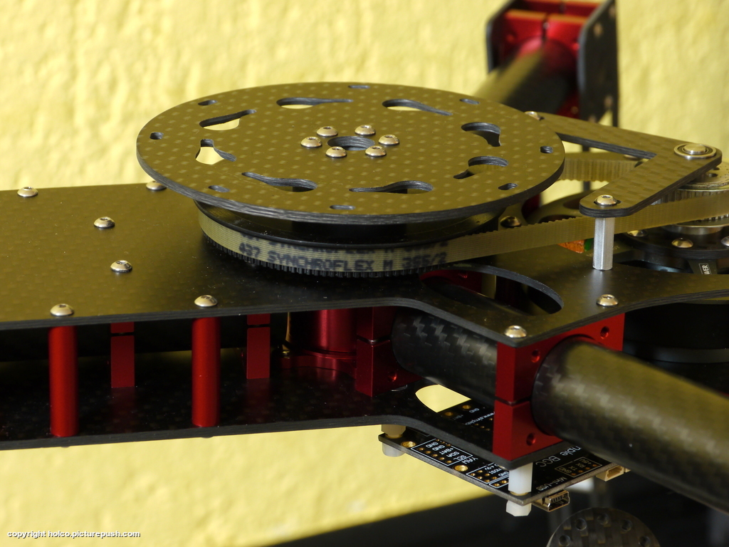 RED mount / Gimbal - Flexacopter RED mount