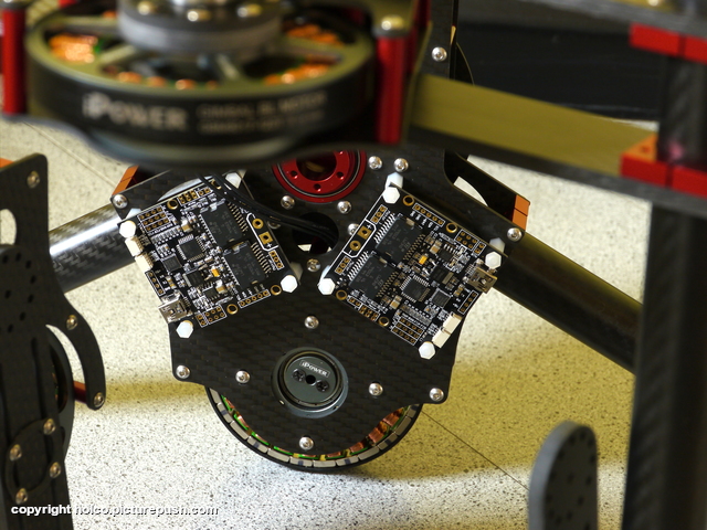 RED mount / Gimbal Flexacopter RED mount
