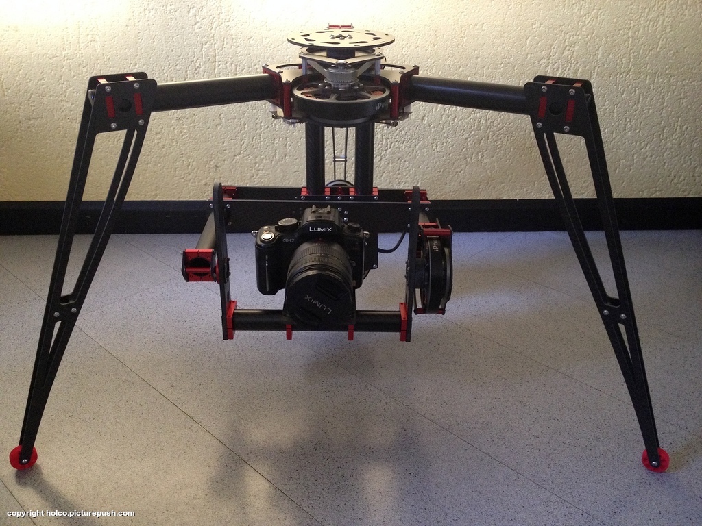 RED mount / Gimbal - Flexacopter RED mount