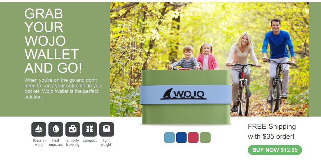 Cycling wallet Picture Box