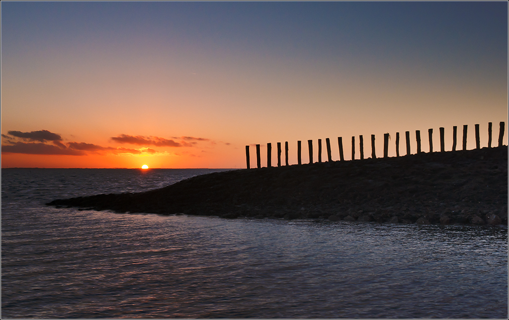 DSC 6747 Borrendamme - Zonsondergang - 