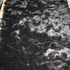 Black Fox Fur Plate - Fox Fur Blanket