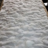White Fox Sectional Fur Plate - Fox Fur Blanket