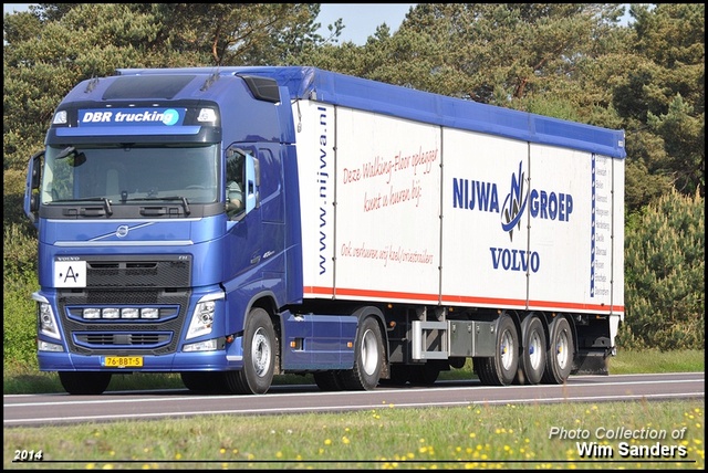 DBR Trucking - Holwerd  76-BBT-5 Wim Sanders