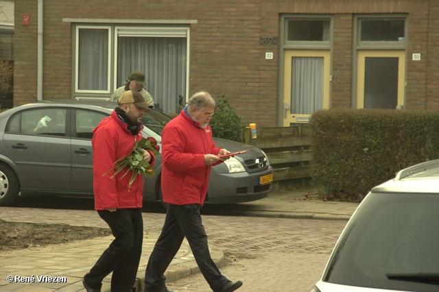 R.Th.B.Vriezen 2014 01 25 9516 PvdA Arnhem Canvassen op Presikhaaf1 zaterdag 25 januari 2014