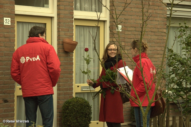 R.Th.B.Vriezen 2014 01 25 9539 PvdA Arnhem Canvassen op Presikhaaf1 zaterdag 25 januari 2014