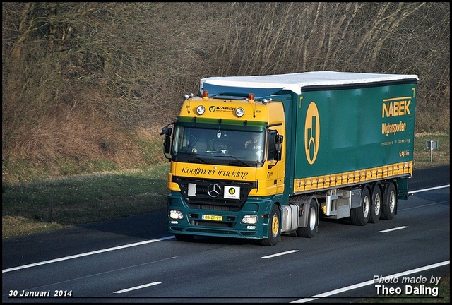 Kooijman Trucking - Ureterp  BS-ZT-99 Mercedes 2014