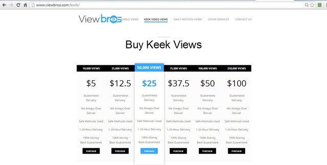 buy keek views buy vimeo views