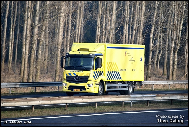 UMCG Ambulance zorg - Tyaarloo 81-BDK-7 (3-552) Mercedes 2014