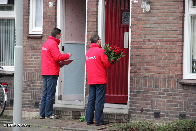 R.Th.B.Vriezen 2014 02 08 9658 PvdA Arnhem Canvassen Statenkwartier zaterdag 8 februari 2014