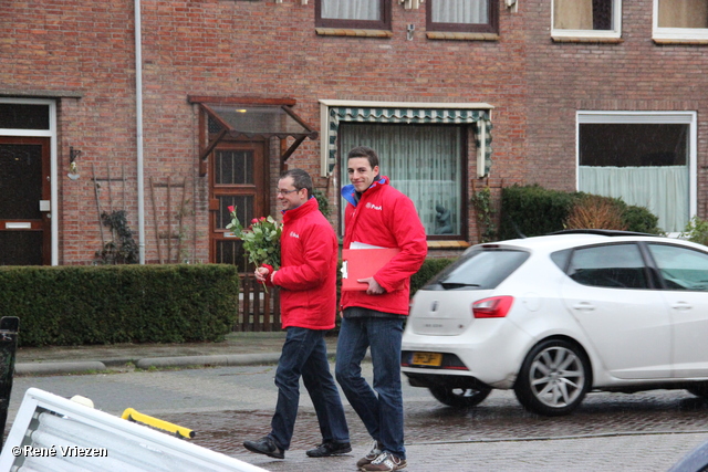 R.Th.B.Vriezen 2014 02 08 9688 PvdA Arnhem Canvassen Statenkwartier zaterdag 8 februari 2014