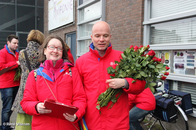 R.Th.B.Vriezen 2014 02 08 9777 PvdA Arnhem Canvassen Het Arnhems Broek zaterdag 8 februari 2014