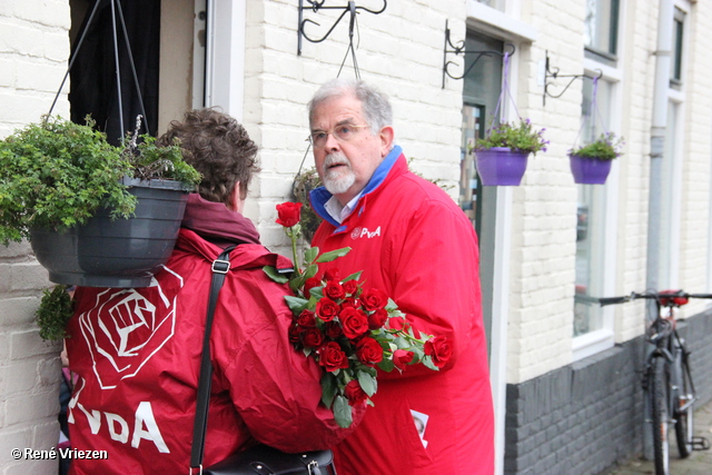 R.Th.B.Vriezen 2014 02 08 9806 PvdA Arnhem Canvassen Het Arnhems Broek zaterdag 8 februari 2014