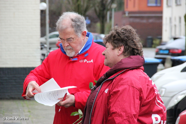 R.Th.B.Vriezen 2014 02 08 9812 PvdA Arnhem Canvassen Het Arnhems Broek zaterdag 8 februari 2014