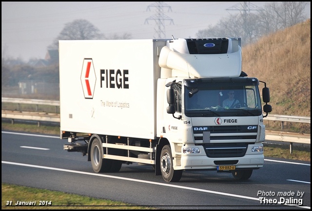 Fiege Nederland - Zaandam  59-BBZ-6 Daf 2014