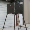 deer stands and deer feeders with hunting equipment 