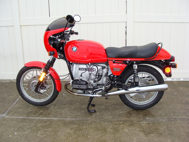 6162843 '78 R100S CUSTOM 002 SOLD.....6162843 '78 R100S CUSTOM, Red. Complete rebuild!