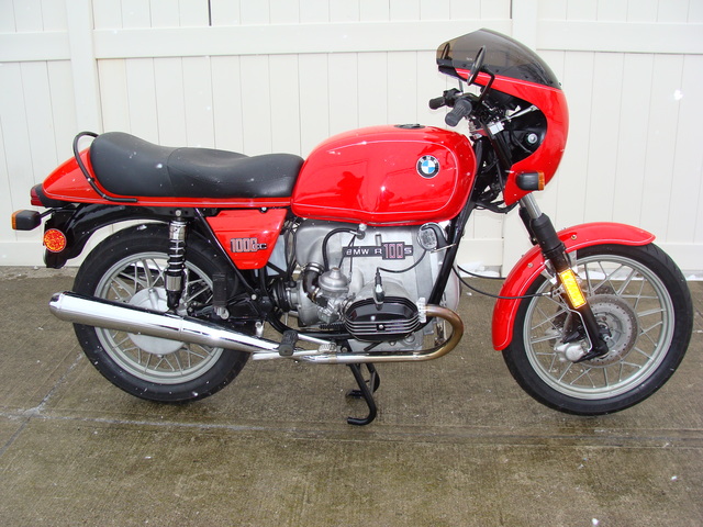 6162843 '78 R100S CUSTOM 013 SOLD.....6162843 '78 R100S CUSTOM, Red. Complete rebuild!