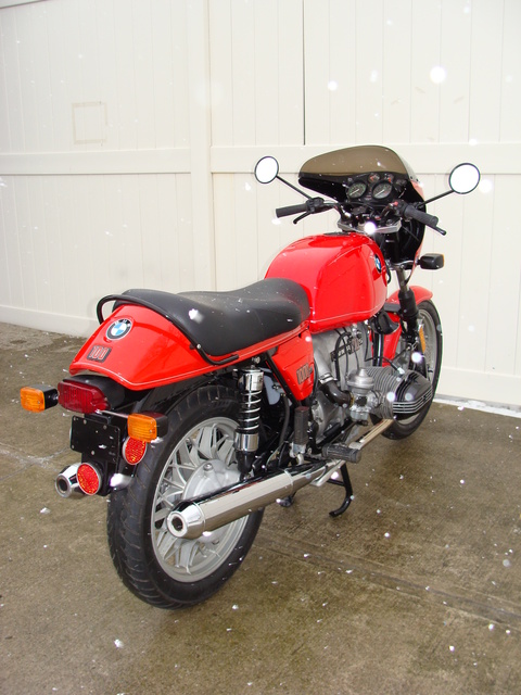 6162843 '78 R100S CUSTOM 027 SOLD.....6162843 '78 R100S CUSTOM, Red. Complete rebuild!