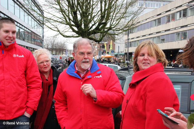 R.Th.B.Vriezen 2014 02 14 9924 PvdA Arnhem Valentijnactie Binnenstad Arnhem vrijdag 14 februari 2014